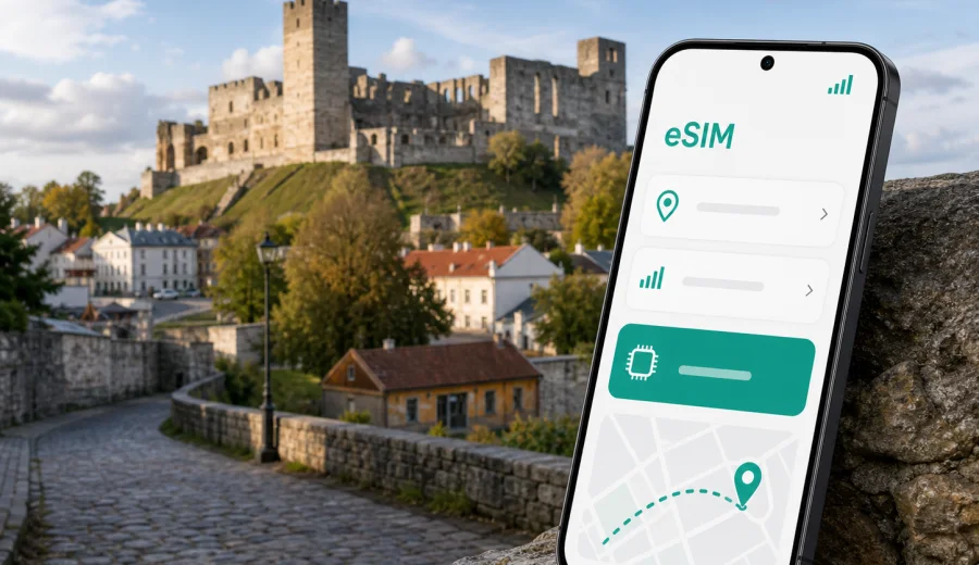 Rakvere eSIM: Mobile Internet for Your Trip