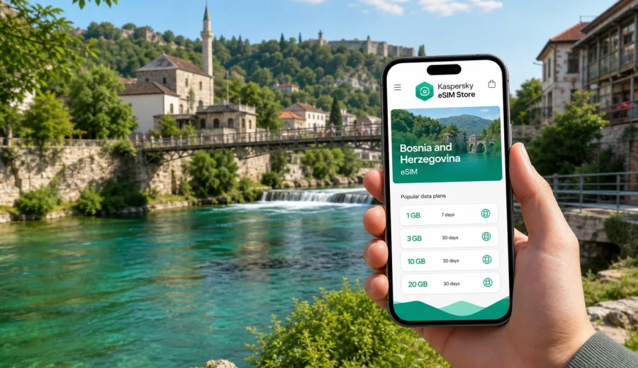 Bihac eSIM: Mobile Internet for Travel