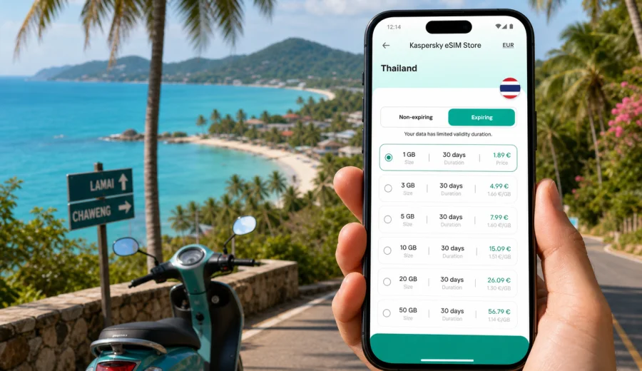 Koh Samui eSIM for Mobile Internet