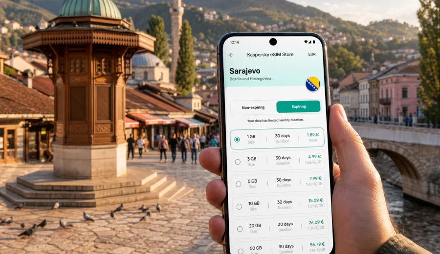 Sarajevo eSIM: mobile internet guide