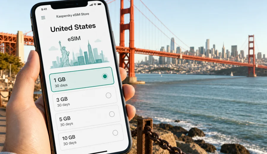 San Francisco eSIM for mobile internet