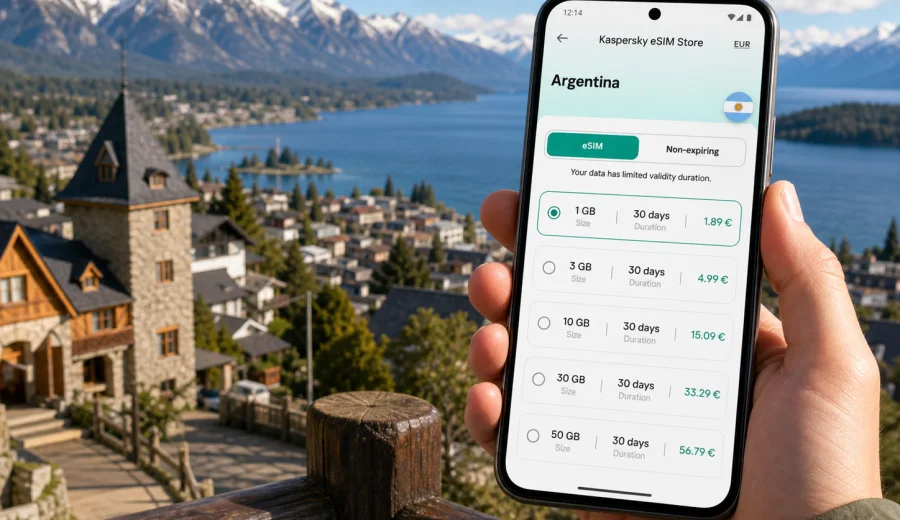 Bariloche eSIM: Mobile Internet Travel Guide