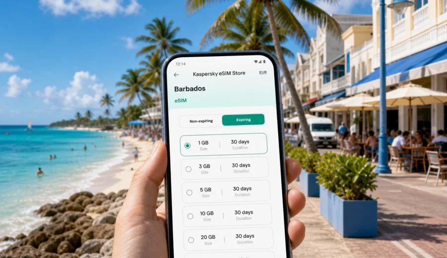 Worthing eSIM: Mobile Internet in Barbados