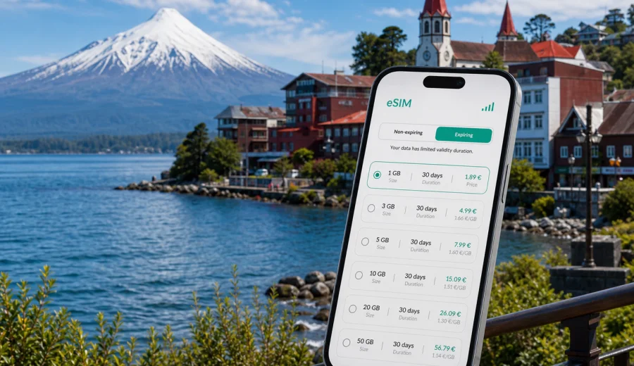 Puerto Varas eSIM for Mobile Internet
