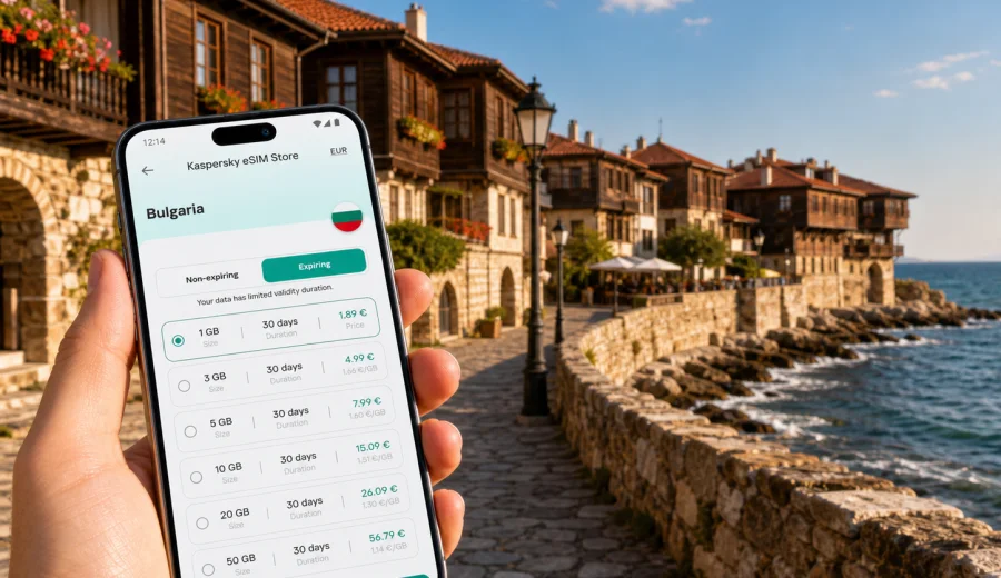 Nessebar eSIM: Mobile Internet for Bulgaria