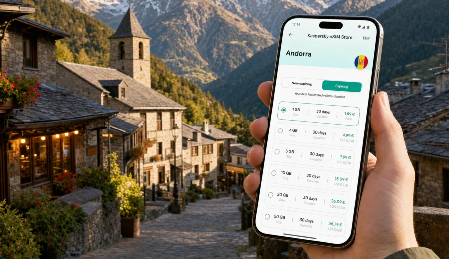 Ordino eSIM: Mobile Internet in Andorra