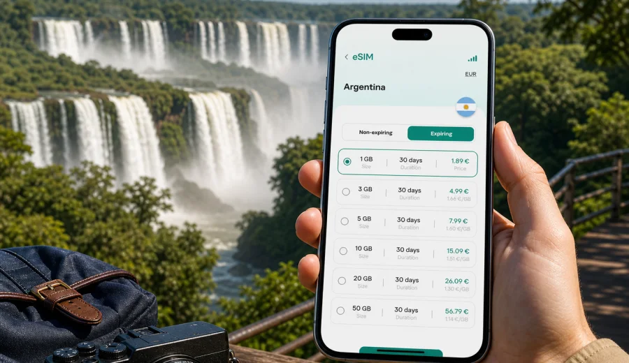 Puerto Iguazu eSIM for travel internet