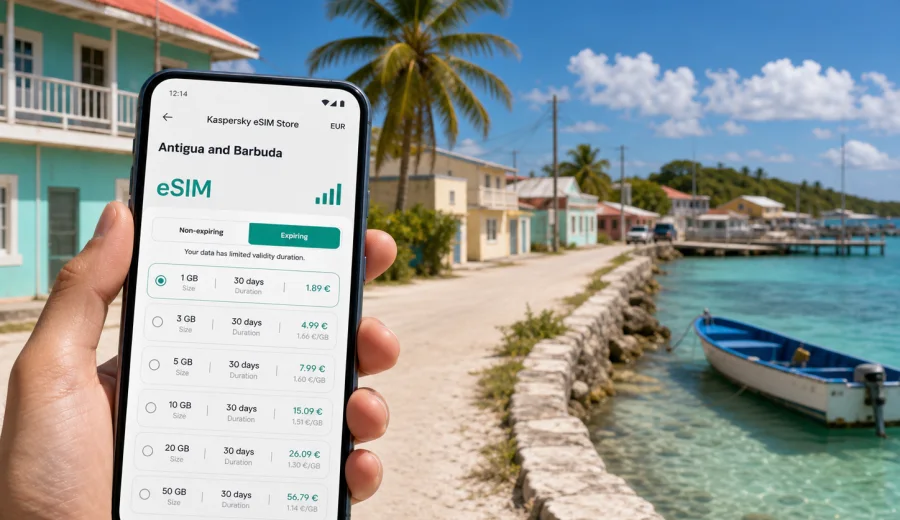Codrington eSIM for Mobile Internet