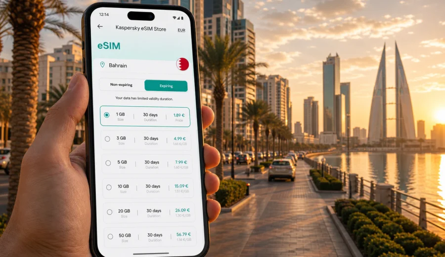 Juffair eSIM: mobile internet for Bahrain trips