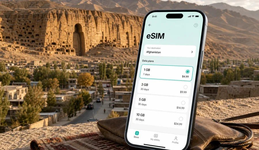 Bamiyan eSIM: Mobile Internet for Travel