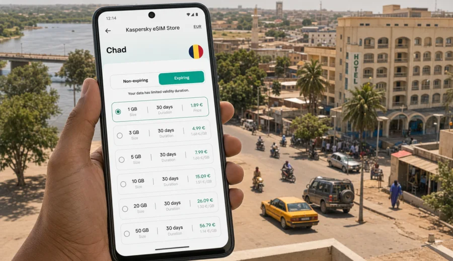 Moundou eSIM: Mobile Internet for Chad Travel