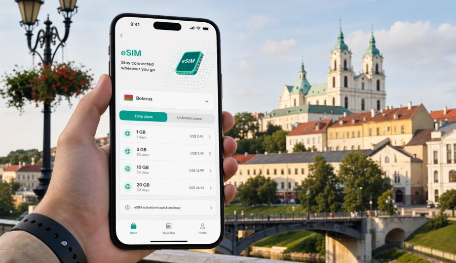 Grodno eSIM for Mobile Internet
