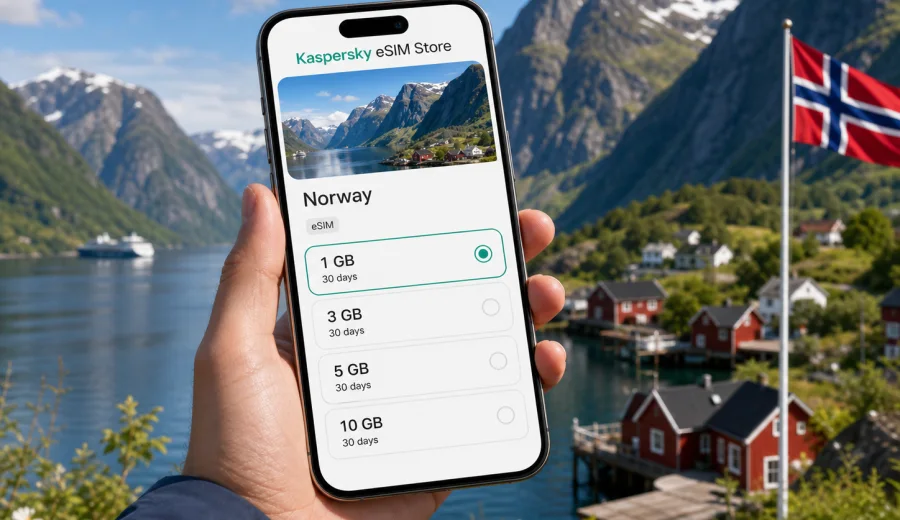 eSIM for Norway: mobile internet guide