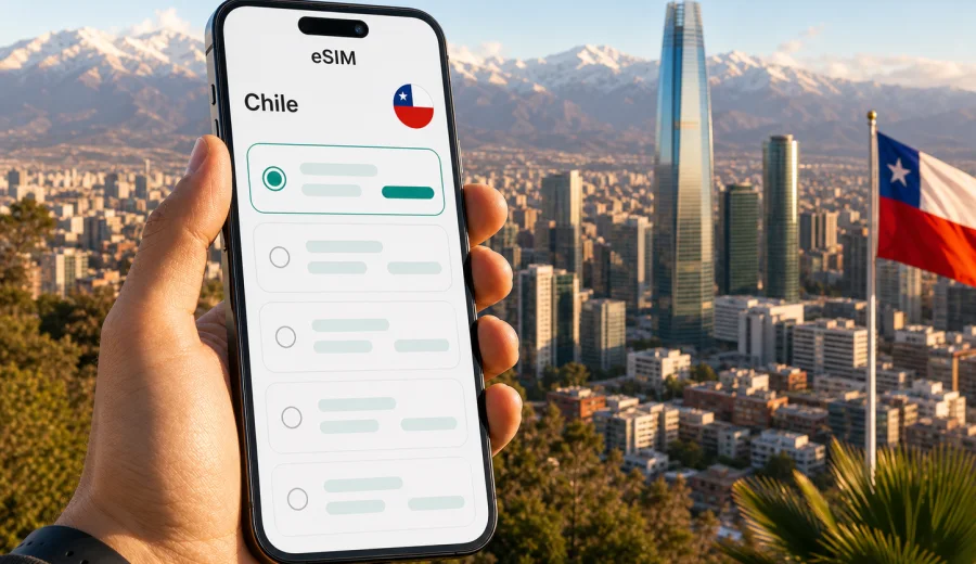 eSIM Chile: mobile connection and internet