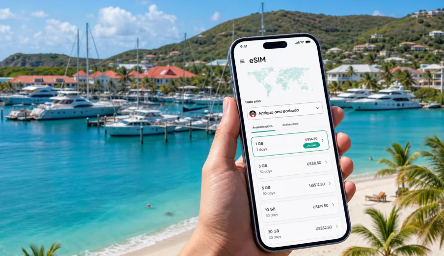 Jolly Harbour eSIM: Mobile Internet Guide