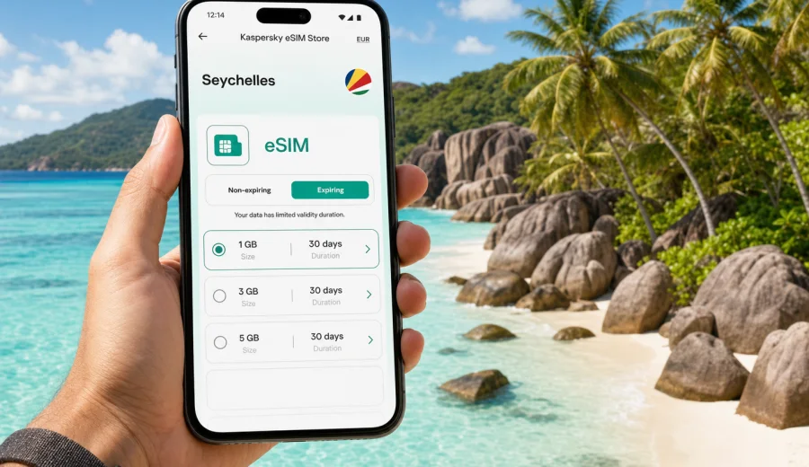 eSIM for Seychelles: mobile internet guide