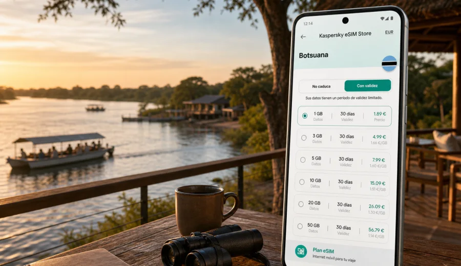 Maun eSIM: Mobile Internet for Botswana Travel