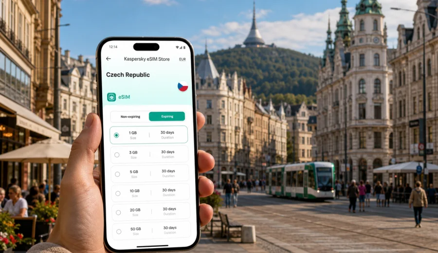 Liberec eSIM: Mobile Connection and Internet