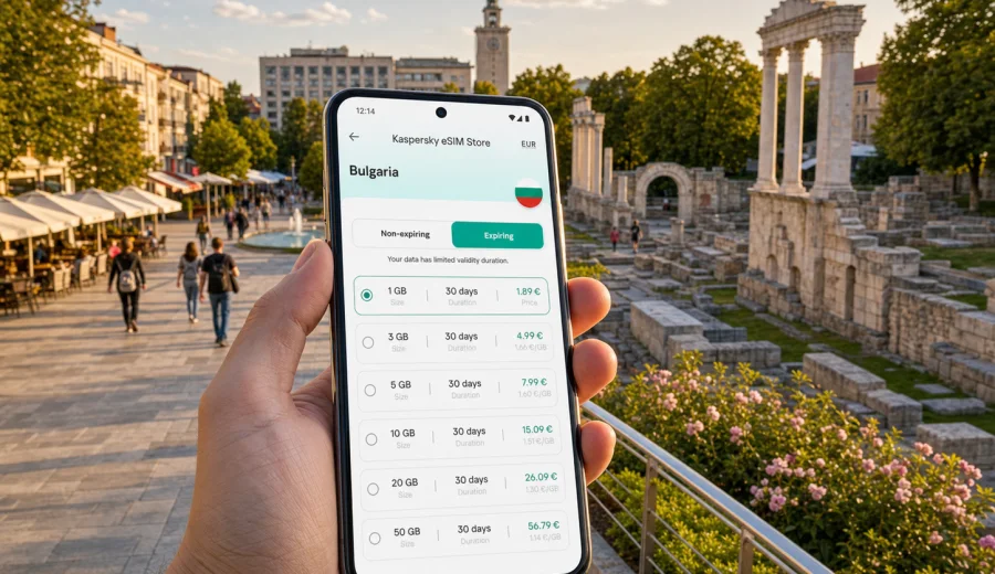 Stara Zagora eSIM for Travel Internet