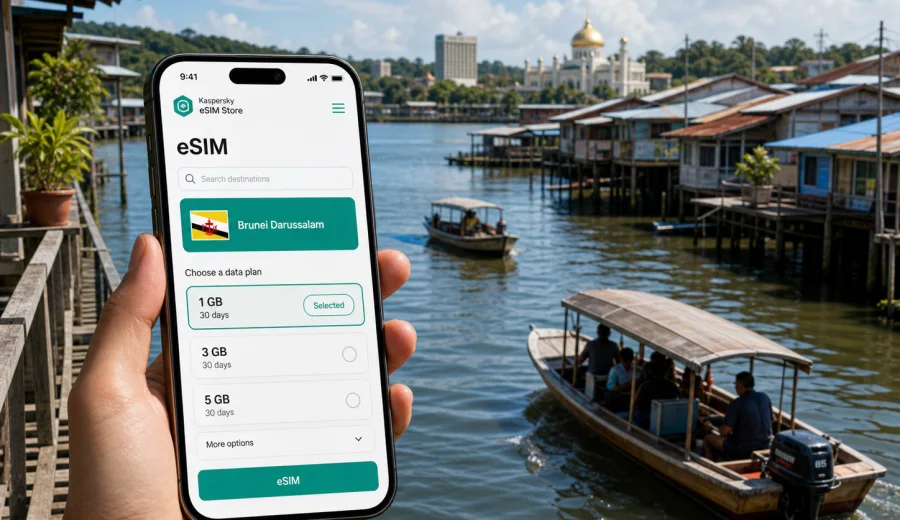 Kampong Ayer eSIM for Mobile Internet
