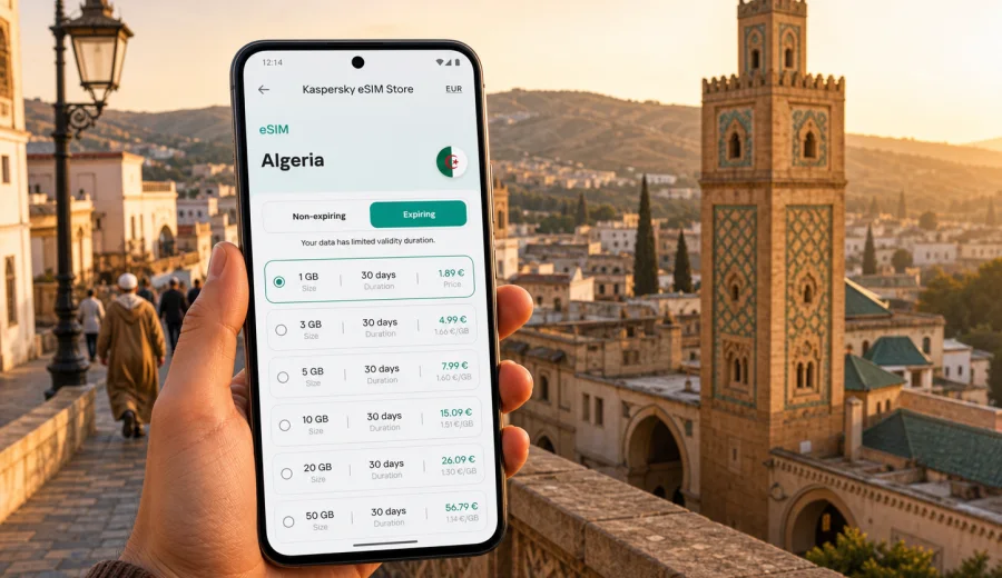 Tlemcen eSIM: Mobile Internet for Your Trip