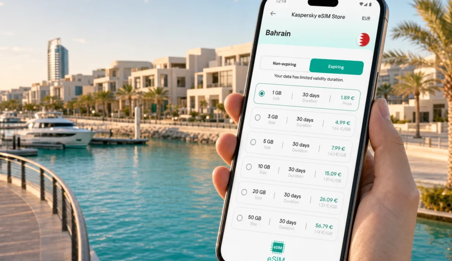 Amwaj Islands eSIM for mobile internet