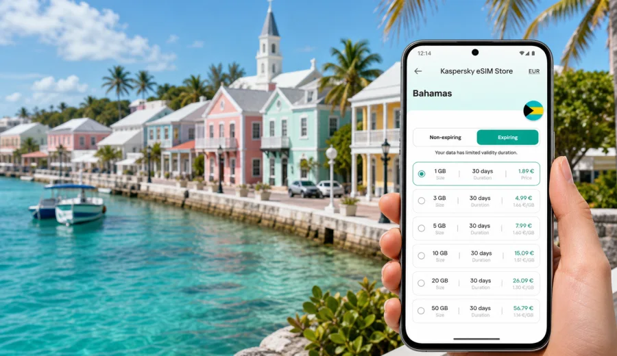 Governor's Harbour eSIM for Travel Internet