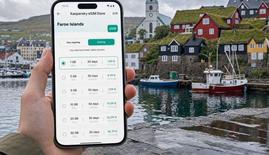 Torshavn eSIM for mobile internet