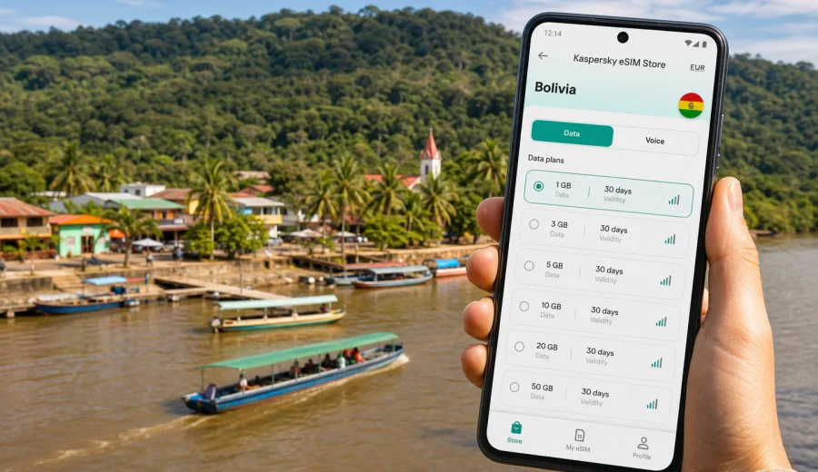 Rurrenabaque eSIM: Mobile Internet in Bolivia