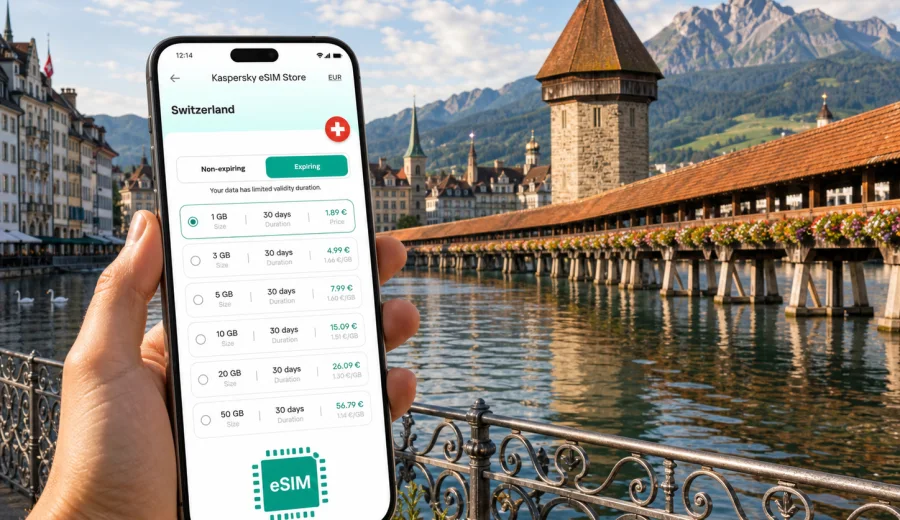 Lucerne eSIM Guide for Mobile Internet