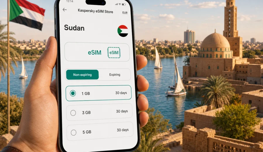 eSIM for Sudan: mobile internet guide