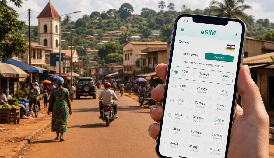 Carnot eSIM: Mobile Internet for Your Trip