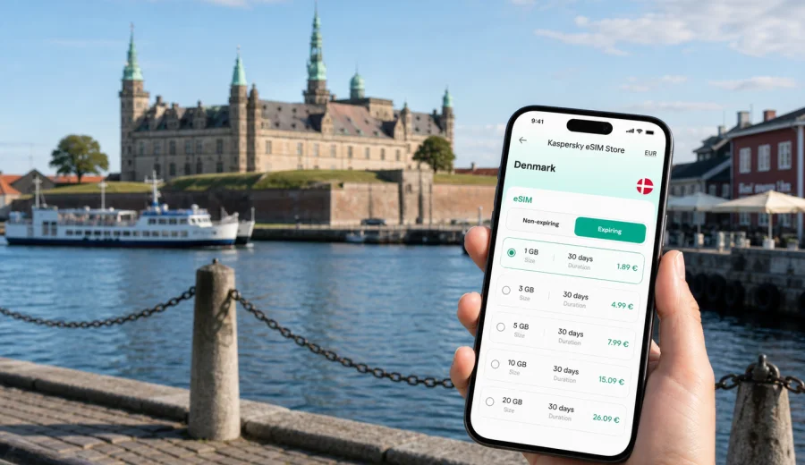 Helsingor eSIM for mobile internet