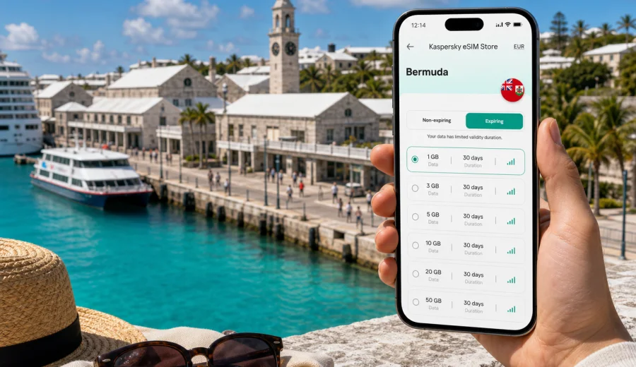 Dockyard eSIM for Bermuda travel