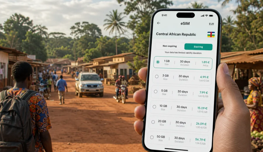 Mbaiki eSIM: Mobile Internet for Travel
