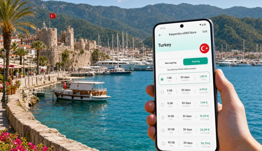 Marmaris eSIM: mobile internet guide