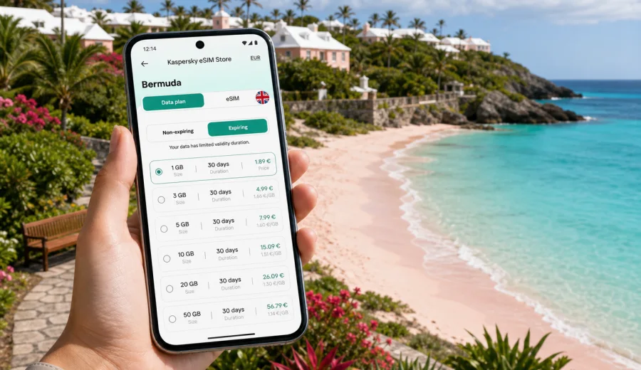 Paget eSIM for Bermuda Travel