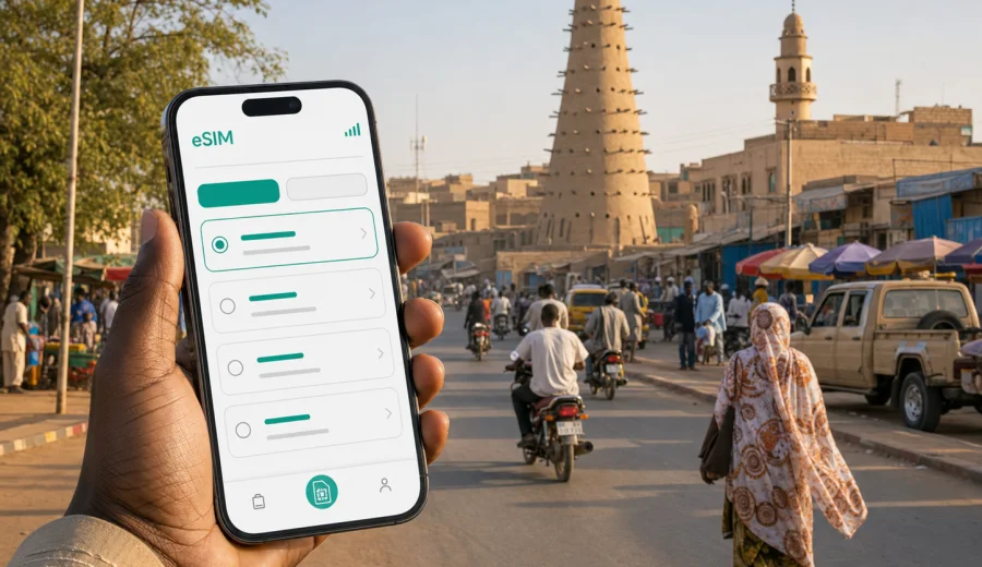 Abeche eSIM: Internet for Travel in Chad