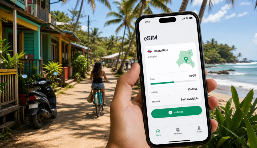 Puerto Viejo eSIM for Mobile Internet