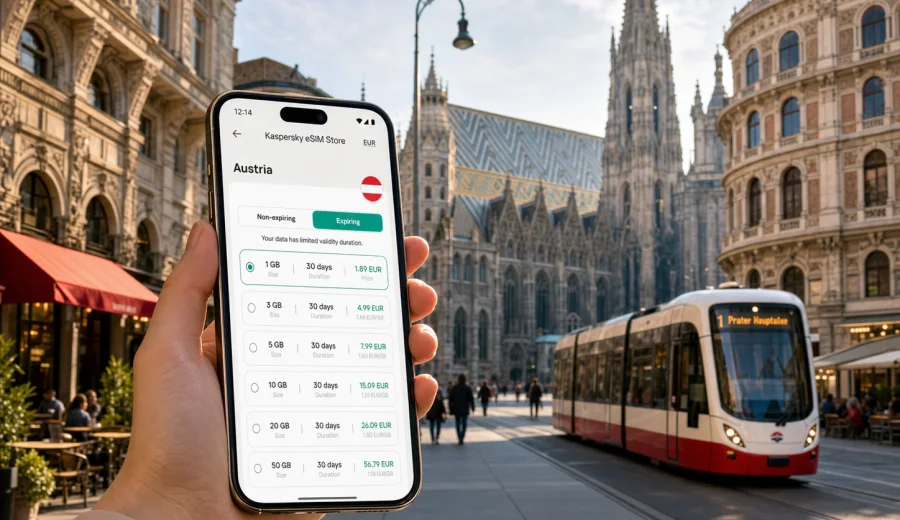 Vienna eSIM: Mobile Internet for Travel
