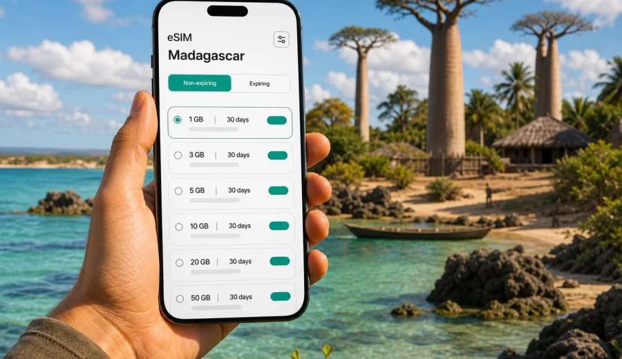 Madagascar eSIM: mobile internet guide