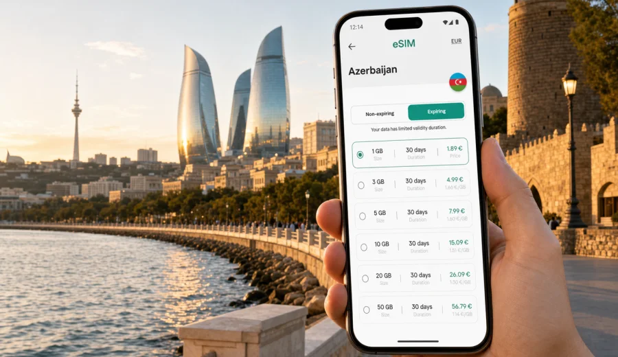 Baku eSIM Guide for Mobile Internet