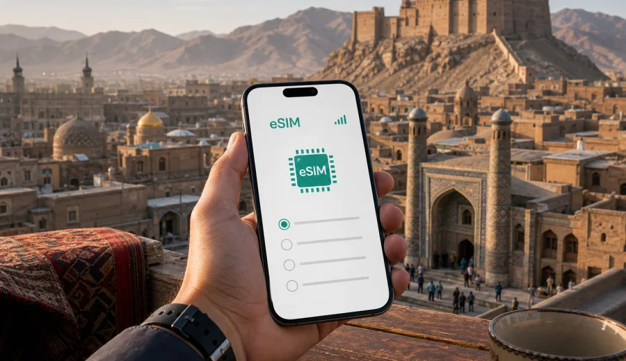 Ghazni eSIM: Mobile Internet for Travel