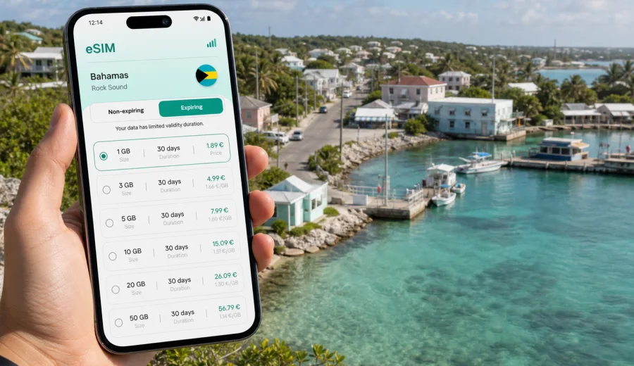 Rock Sound eSIM: mobile internet for travel