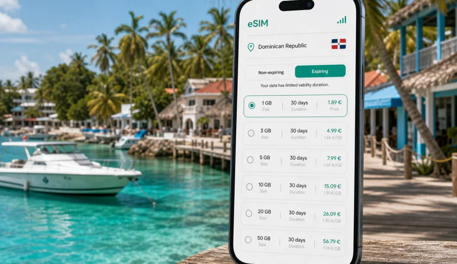 Bayahibe eSIM: Mobile Internet for Your Trip