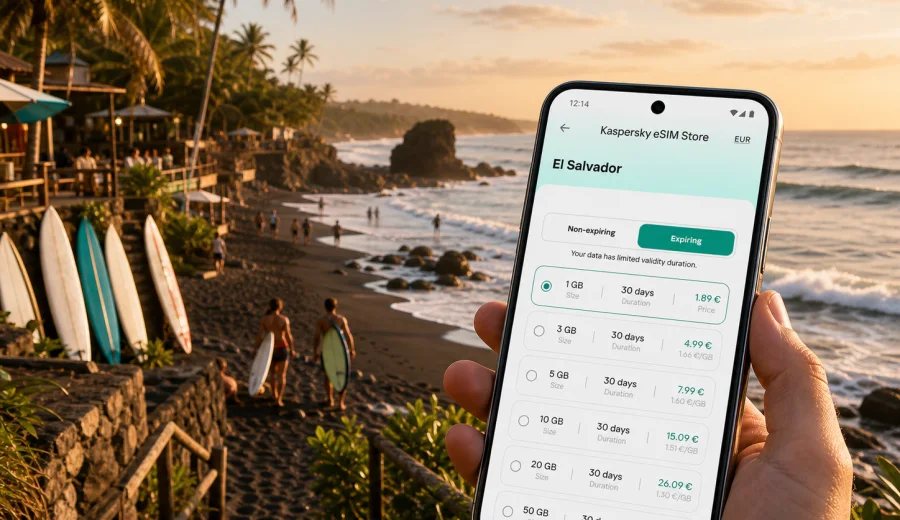 El Tunco eSIM: Mobile Internet for Your Trip