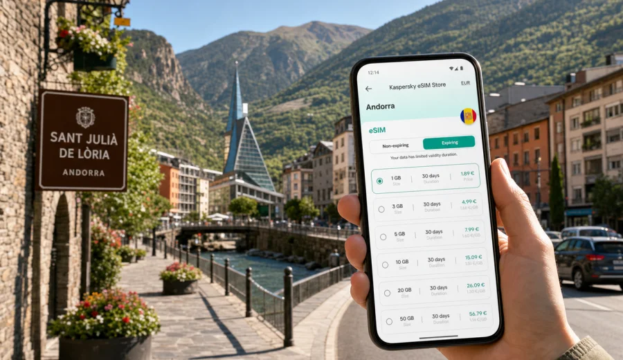 Sant Julia de Loria eSIM: Internet in Andorra