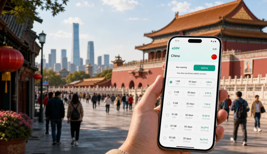 Beijing eSIM: mobile internet guide