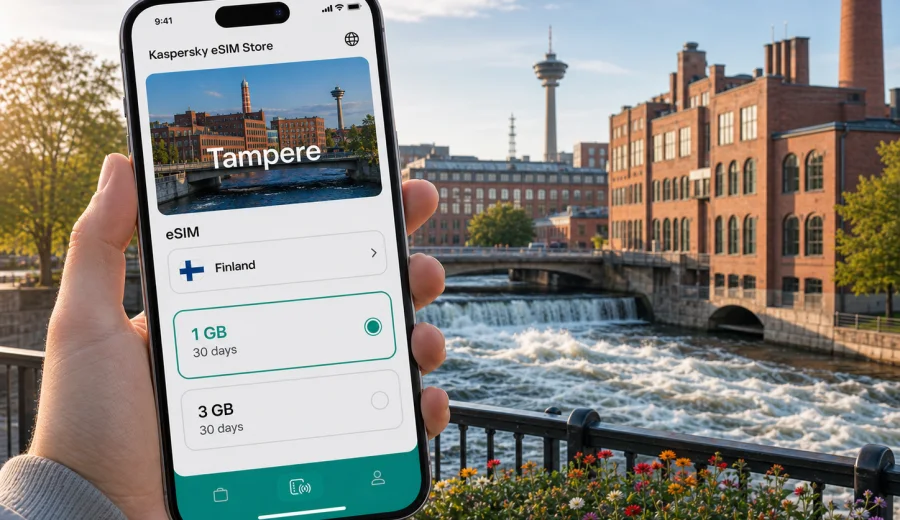Tampere eSIM Guide: Mobile Internet in Finland