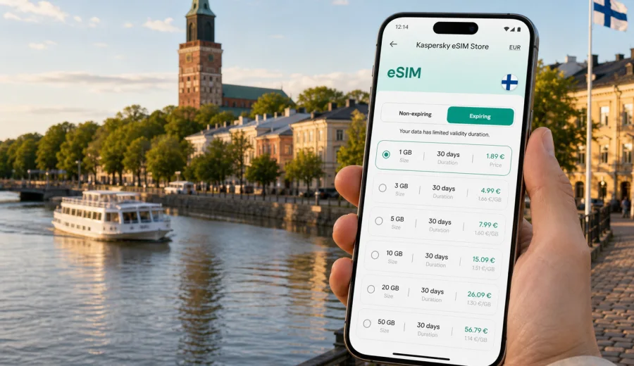 Turku eSIM: Mobile Internet for Your Trip